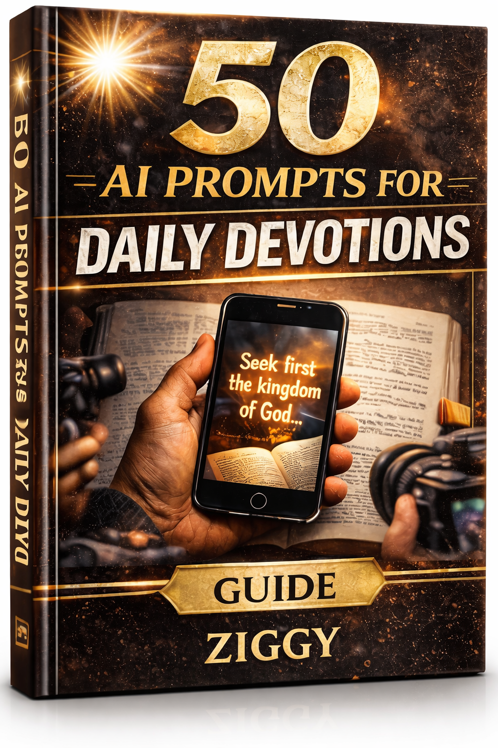 50 AI PROMPTS FOR DAILY DEVOTIONS - Transform Your Quiet Time with AI-Enhanced Scripture Study