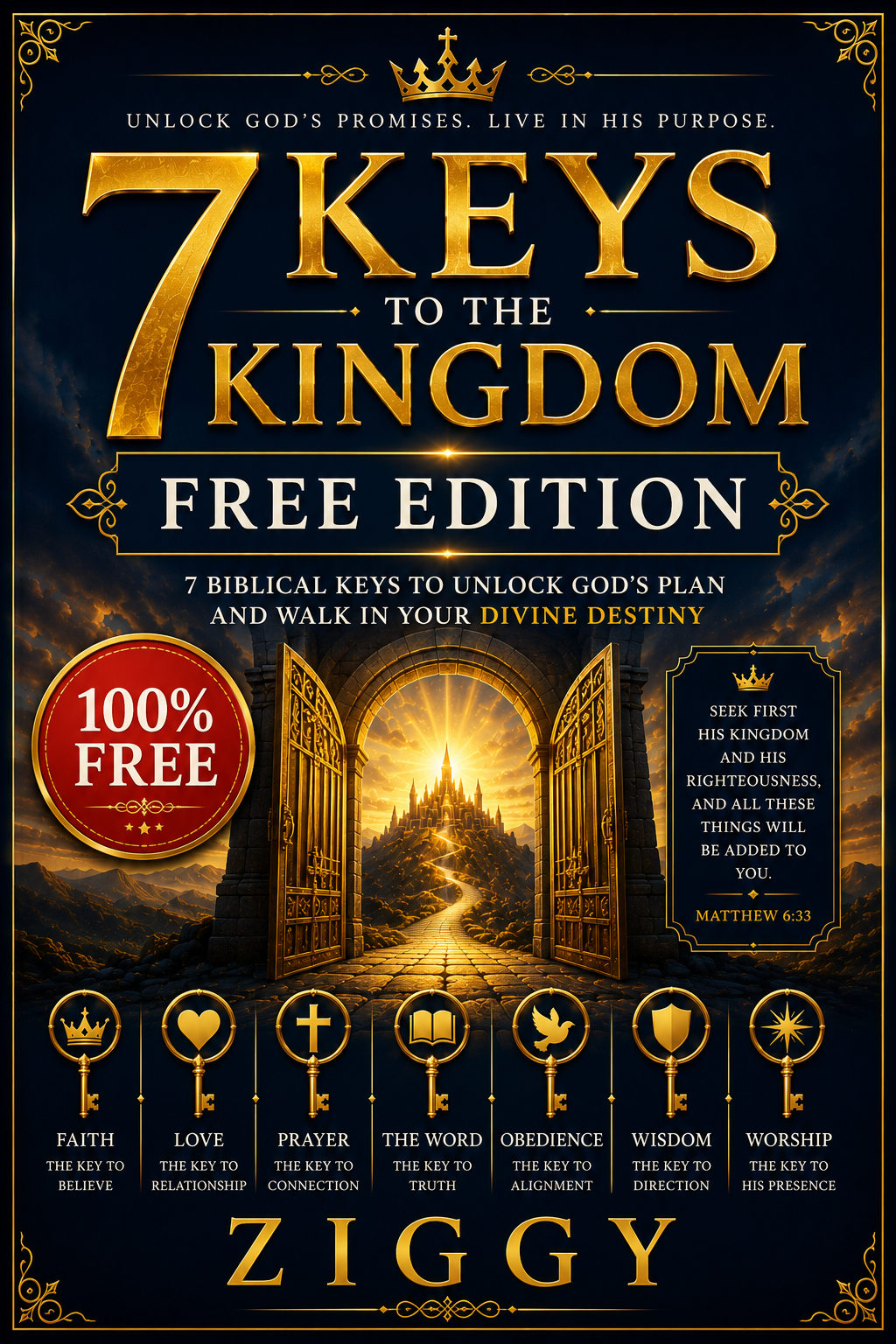 7 KEYS TO THE KINGDOM-FREE STARTER GUIDE