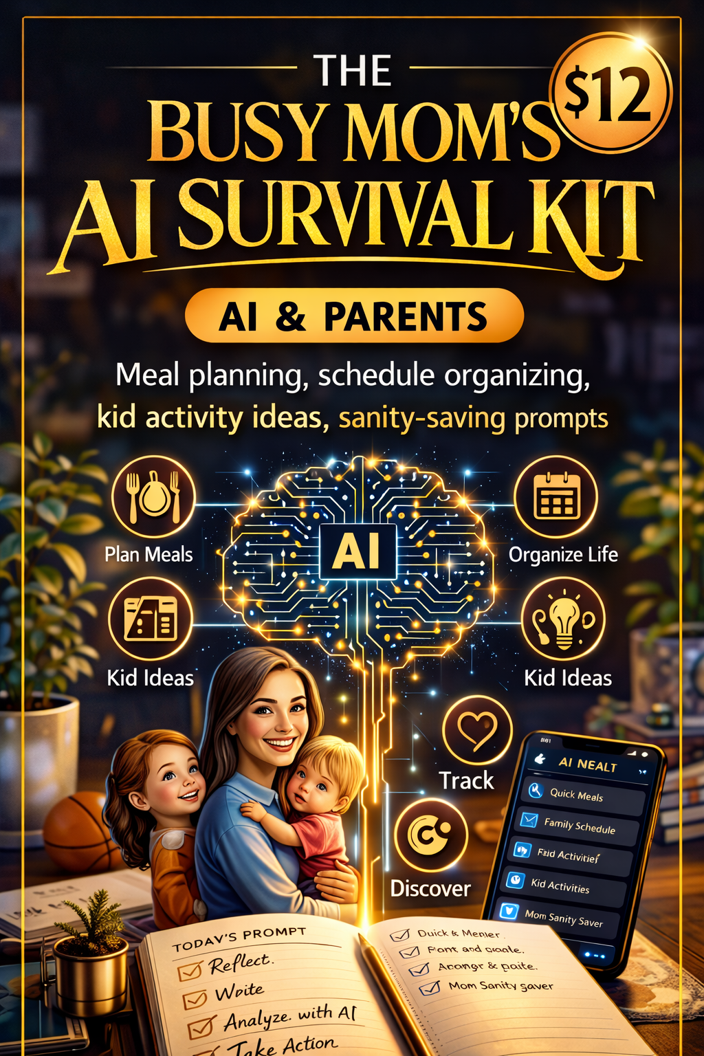 THE BUSY MOM’S AI SURVIVAL KIT