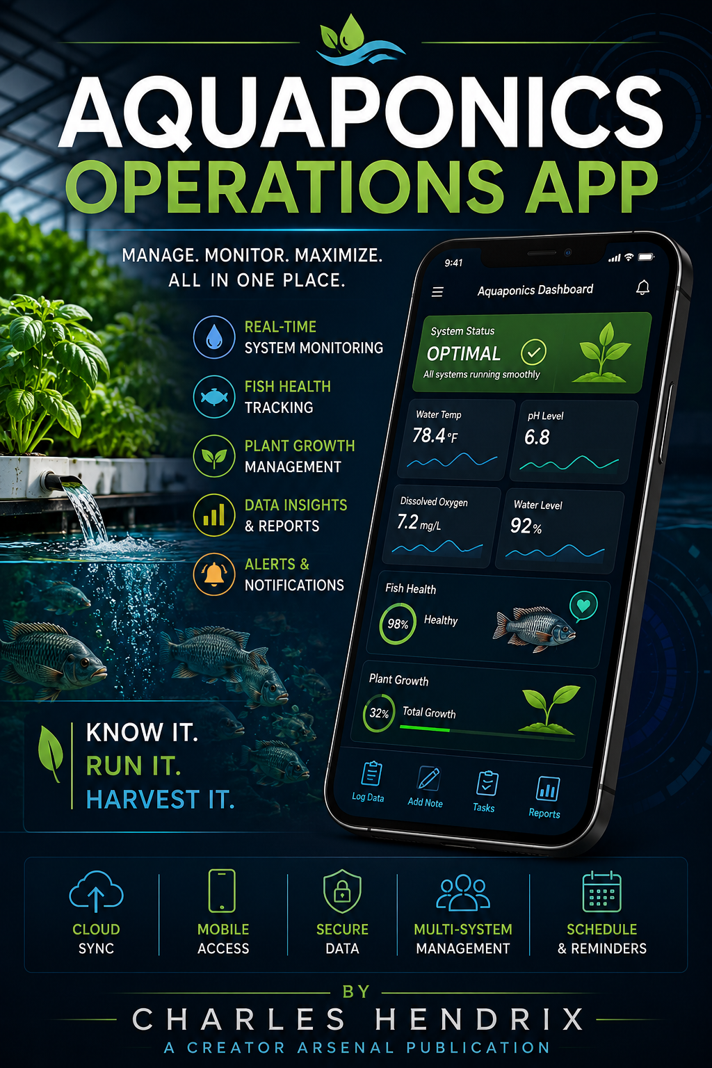 THE ABUNDANT HARVEST AQUAPONICS COMPLETE SYSTEM
