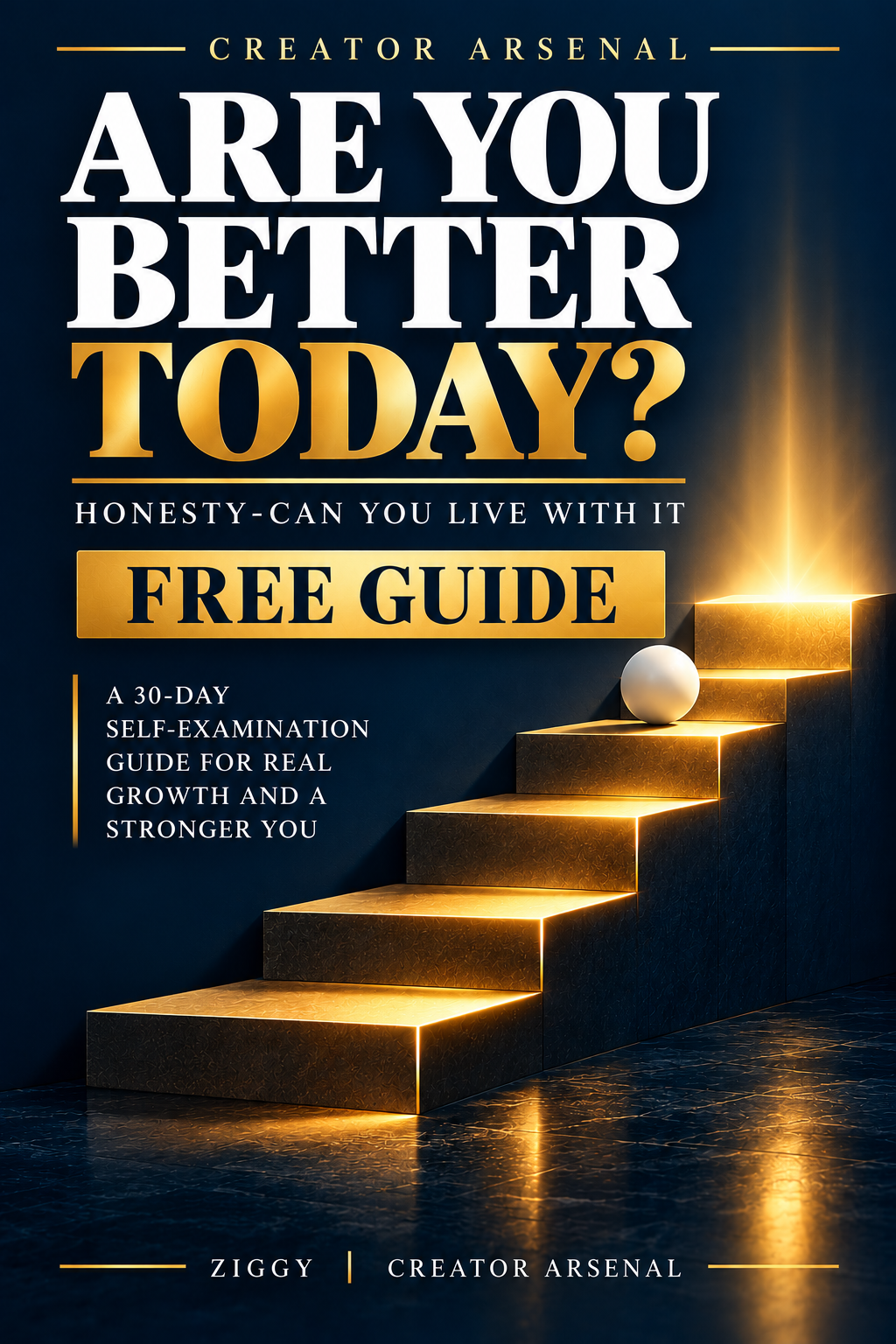 ARE YOU BETTER TODAY THAN YESTERDAY-HONESTY-CAN YOU LIVE WITH IT