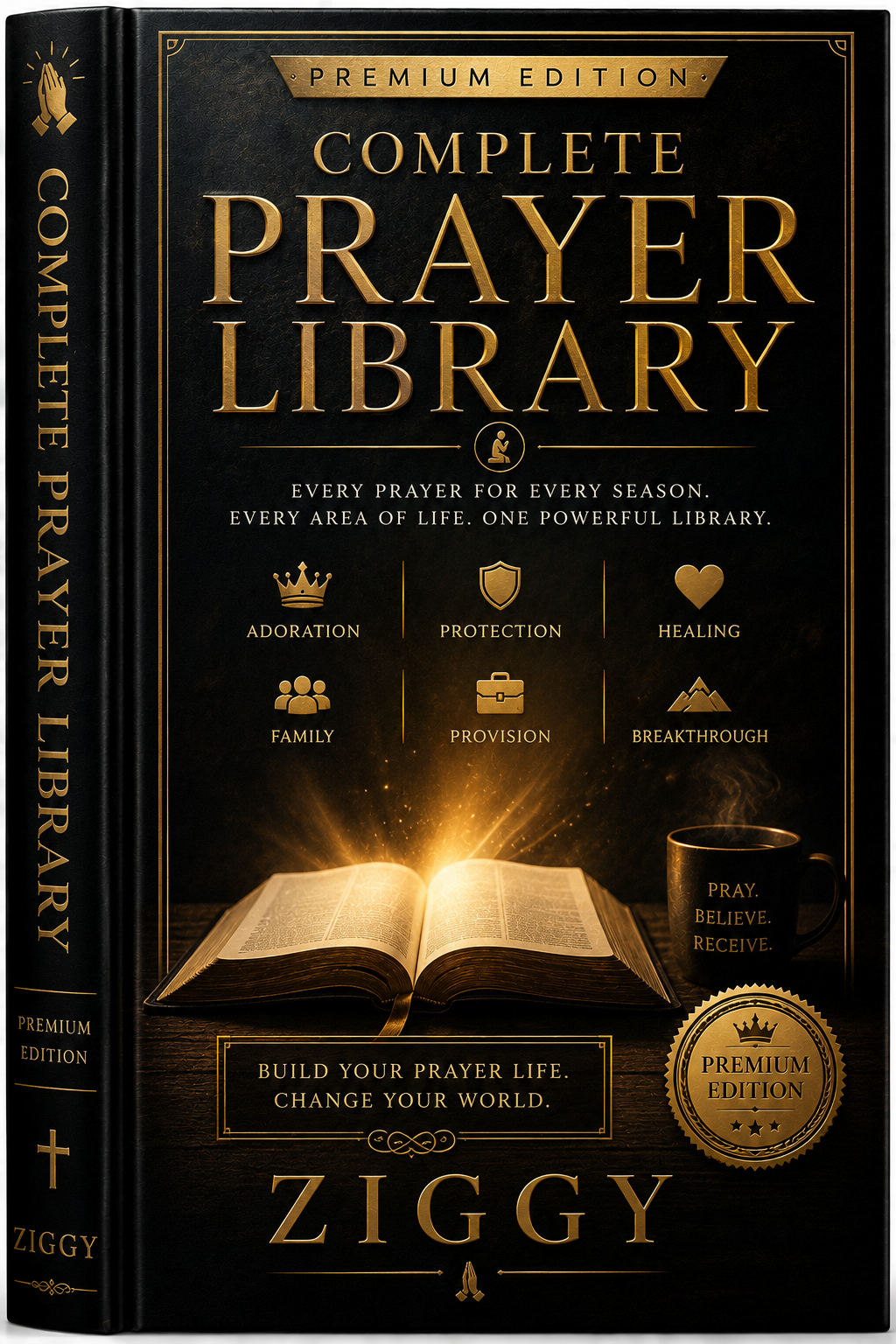 COMPLETE PRAYER LIBRARY-PREMIUM EDITION+WORKBOOK