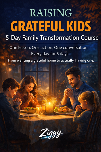 5 FAMILY GRATITUDE RITUALS YOU CAN START TONIGHT-Micro Course Magnet — "5-DAY FAMILY TRANSFORMATION COURSE"