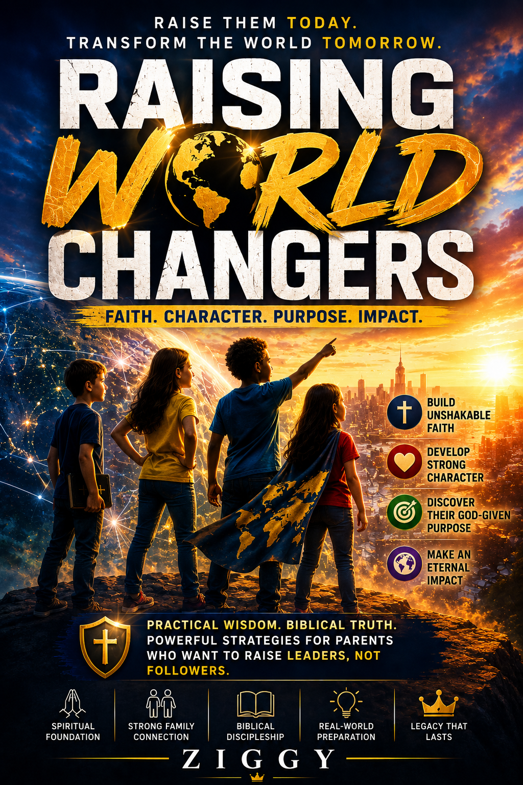 RAISING WORLD CHANGERS+7-CHARACTER TRAITS BEFORE AGE 13