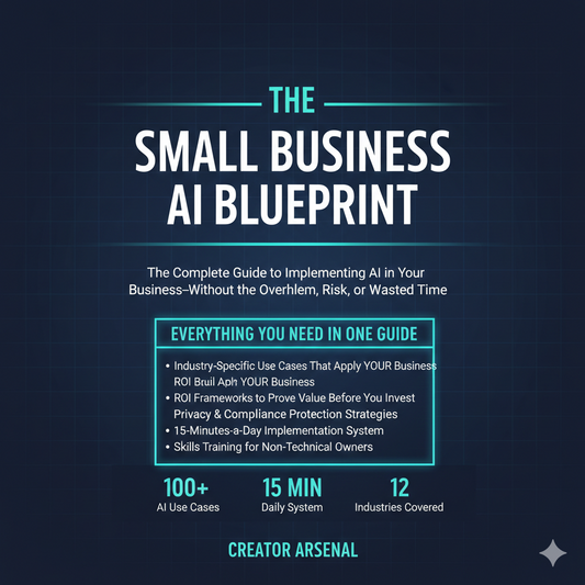 THE SMALL BUSINESS AI BLUEPRINT WITH 50 PROMPT "BONUS"