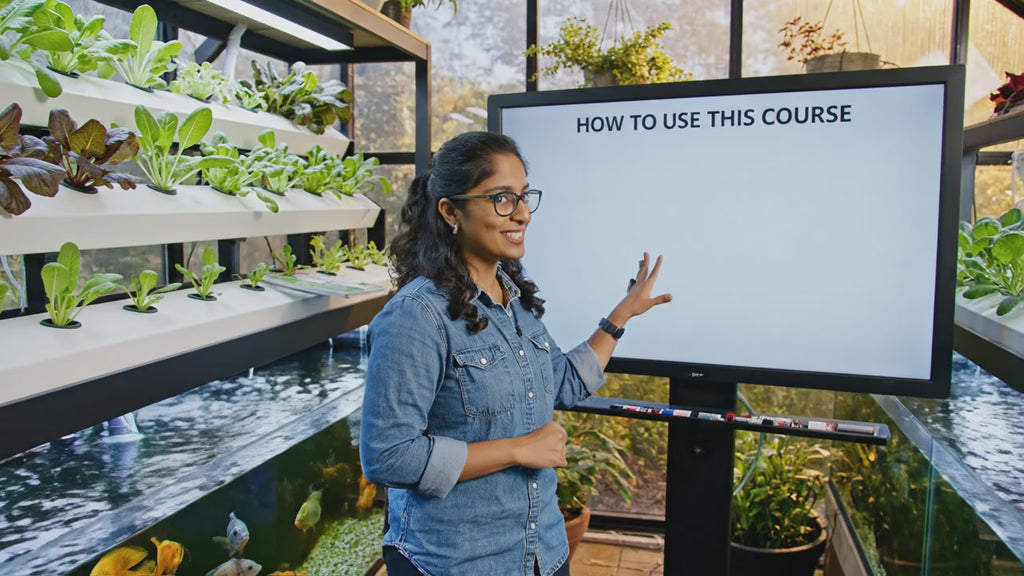 AQUAPONICS MASTERY COURSE