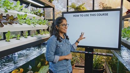 AQUAPONICS MASTERY COURSE